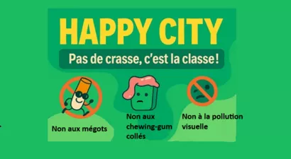 Édition d’un livre illustré sur le thème de la ville propre