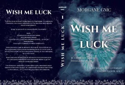 Édition papier du roman Wish Me Luck
