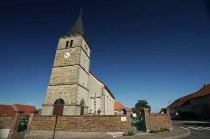 Rénovation des peintures intérieures et de l’éclairage de l’église Sainte-Barbe à Biding