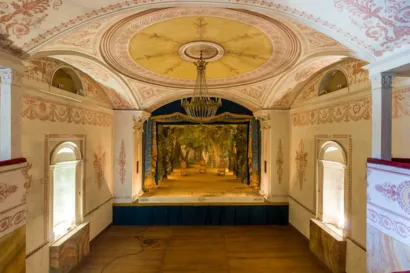 Rénovation du théâtre du château de Valençay