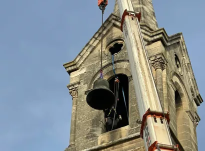Restaurer la cloche de l'église Althen-des-Paluds
