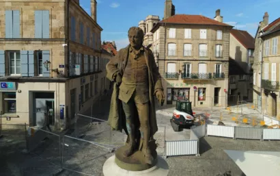 Restaurer la statue Diderot à Langres