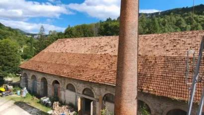 Restaurer la tuilerie du schiste à Lods