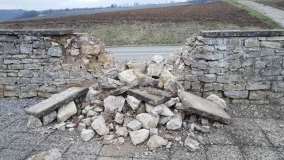 Restaurer le mur du cimetière de Wintzenheim-Kochersberg
