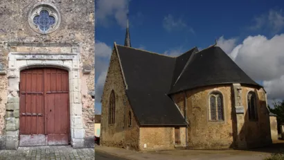 Restaurer le porche et le portail ancien de l’église Saint-Barthélémy à Courcemont