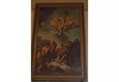 Restaurer le tableau « La Lapidation de Saint Etienne » à Lagruère