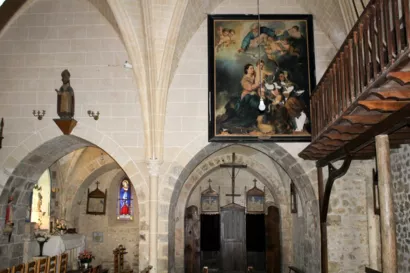 Restaurer le tableau La Sainte Famille à Chamborand