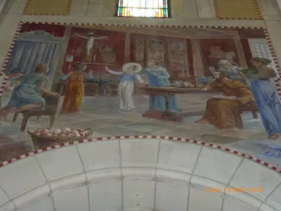 Restaurer les fresques de l'église Saint-Evre à Mécrin